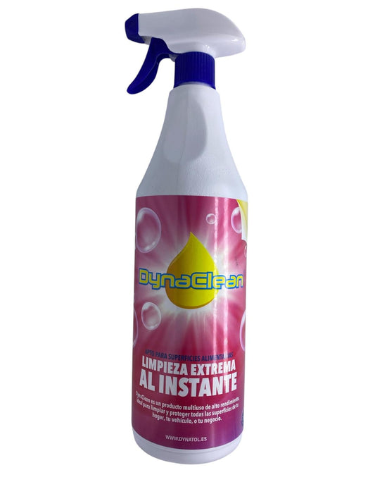 DYNACLEAN 1L EN PULVERIZADOR LIMPIA SUELOS,ROPA,DESENGRASANTE,AUTOMOCION  24H